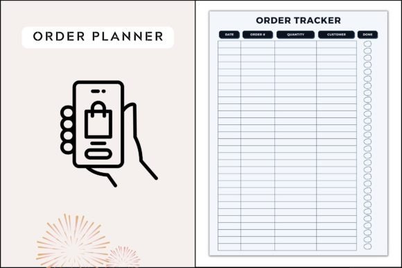Download Order Tracker Planner Premium - Order tracker Collection